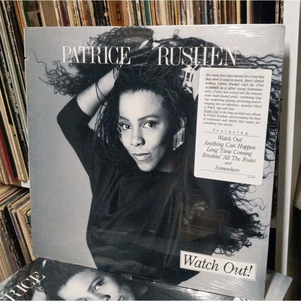 PATRICE RUSHEN, WATCH OUT! Sealed Lp New Cut Corner
